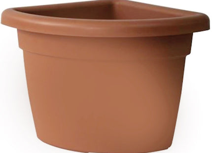 MARCHIORO VASO AD ANGOLO ICA 45 COLORE TERRACOTTA CM45X45X40H