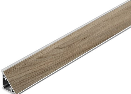PIRCHER ALZATINA TRIANGOLARE PER TOP CUCINA FAGGIO RUSTICO MM30X30X3000