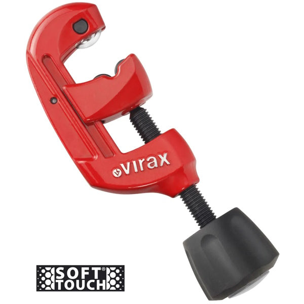 VIRAX TAGLIATUBI A ROTELLA PER TUBI IN ACCIAIO INOX C 28 D.MM 6-28