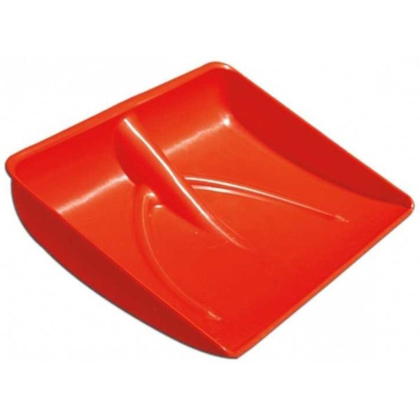 MASS PALA NEVE PLASTICA ROSSA CM45X38 SENZA MANICO