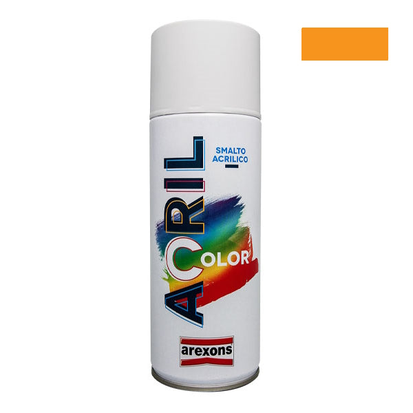 AREXONS ACRILCOLOR SMALTO ACRILICO GIALLO SEGNALE RAL 1003 SPRAY ML400