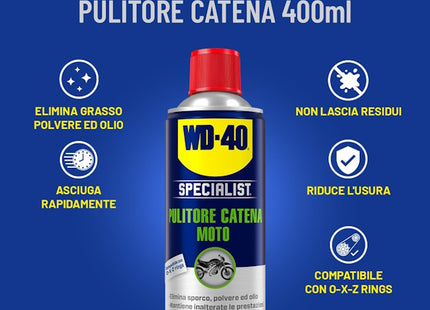 WD-40 SPECIALIST MOTO PULITORE CATENA SPRAY ML400