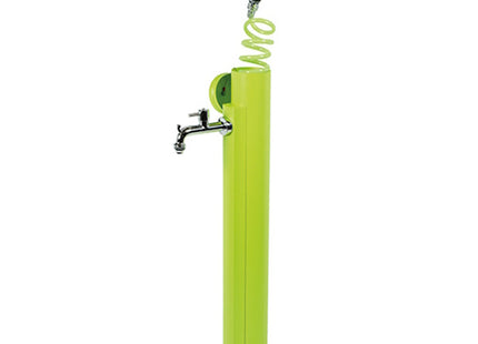 BEL-FER FONTANA IN FERRO DOPPIO RUBINETTO COLORE VERDE ACIDO