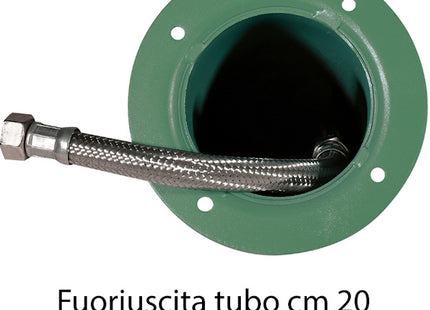 BEL-FER FONTANA STILE IDRANTE IN FERRO COLORE ROSSO