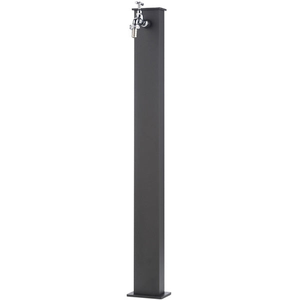 BEL-FER FONTANA RETTANGOLARE LIGHT IN ALLUMINIO COLORE ANTRACITE
