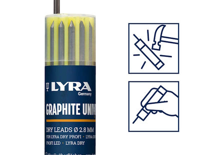 LYRA MINE RICAMBIO COLORI ASSORTITI PER DRY PROFI ASTUCCIO DA PZ12