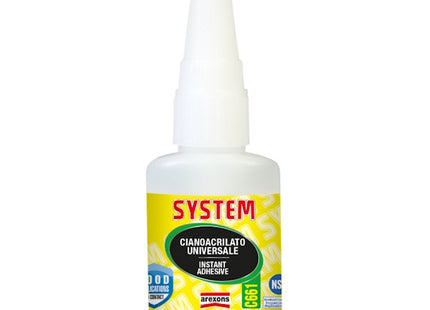 AREXONS SYSTEM CIANOACRILATO UNIVERSALE C661 ML 20*