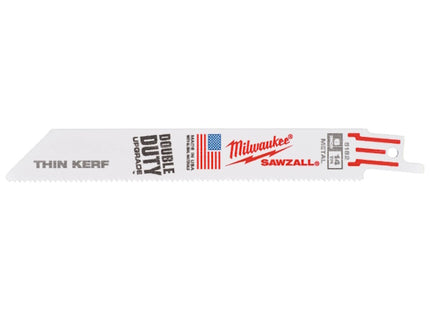 MILWAUKEE LAME PER SEGA DIRITTA PER METALLI THIN KERF