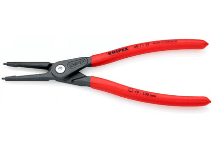 KNIPEX PINZA PER SEEGER INTERNI BECCHI DIRITTI 4811J