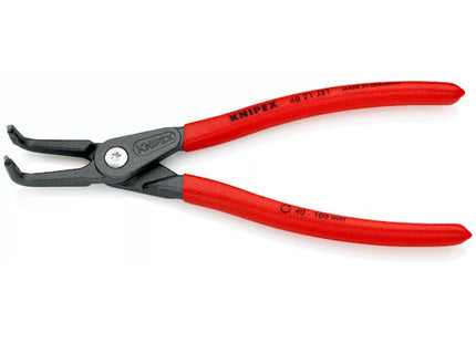 KNIPEX PINZA PER SEEGER INTERNI BECCHI A 90° 4821J