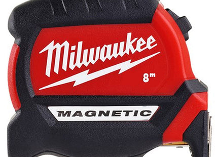 MILWAUKEE FLESSOMETRO MAGNETICO SERIE PREMIUM MT 8 NASTRO DA MM27