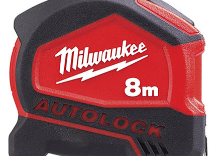 MILWAUKEE FLESSOMETRO SERIE AUTOLOCK MT 8 NASTRO DA MM25