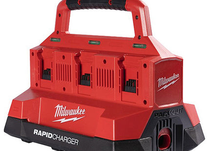 MILWAUKEE PACKOUT CARICABATTERIE MULTIPLO ART. M18 PC6
