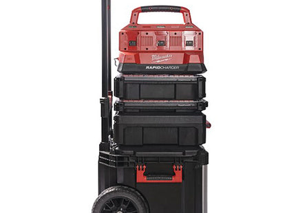 MILWAUKEE PACKOUT CARICABATTERIE MULTIPLO ART. M18 PC6