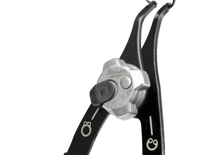 MILWAUKEE PINZA PER SEEGER INTERNI-ESTERNI BECCHI 45°