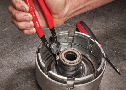 MILWAUKEE PINZA PER SEEGER INTERNI-ESTERNI BECCHI 45°