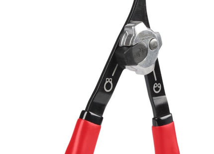 MILWAUKEE PINZA PER SEEGER INTERNI-ESTERNI BECCHI 90°