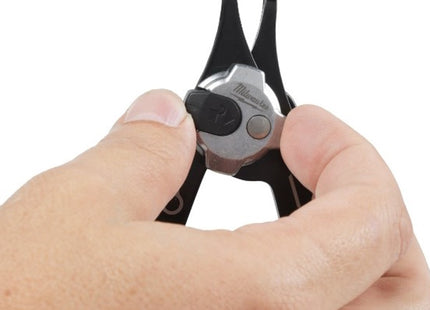 MILWAUKEE PINZA PER SEEGER INTERNI-ESTERNI BECCHI 90°