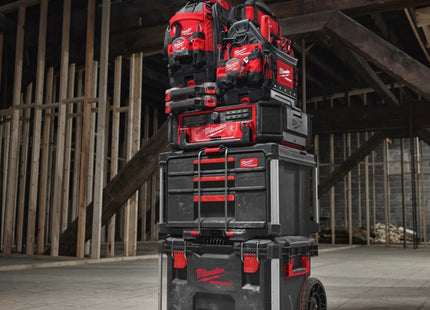 MILWAUKEE PACKOUT CASSETTIERA PORTAUTENSILI A 2+1 CASSETTI