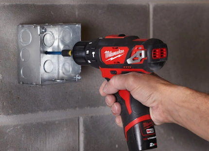 MILWAUKEE TRAPANO AVVITATORE PERCUSSIONE A BATTERIA M12 BPD-0*