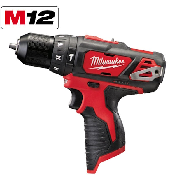 MILWAUKEE TRAPANO AVVITATORE PERCUSSIONE A BATTERIA M12 BPD-0*
