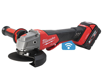 MILWAUKEE SMERIGLIATRICE ANGOLARE A BATTERIA M18 ONEFSAG125XPDB-502X