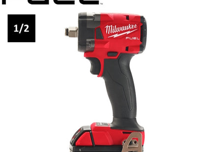 MILWAUKEE AVVITATORE IMPULSI DA 1/2" A BATTERIA M18 FIW2F12-502X (V1/23)