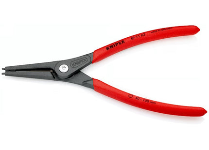 KNIPEX PINZA PER SEEGER ESTERNI BECCHI DIRITTI 4911A