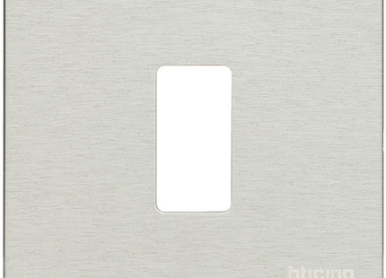 BTICINO MAGIC PLACCA 1 POSTO SCATOLA TONDA COLORE OXIDAL