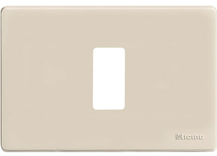 BTICINO MAGIC PLACCA 1 POSTO COLORE AVORIO