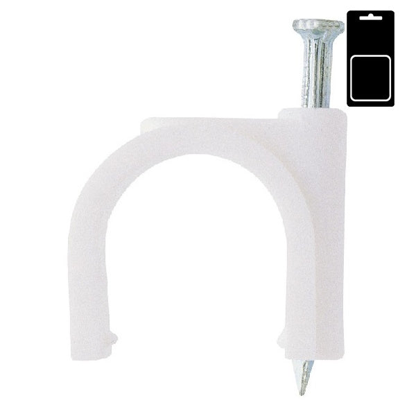 FRIULSIDER SUPPORTI CIRCOLARI PER TUBI CON CHIODO D.MM 3-4 BLISTER PZ25