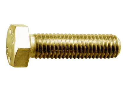 VITE TE INTERAMENTE FILETTATA OTTONE UNI 5739 M 8X 20