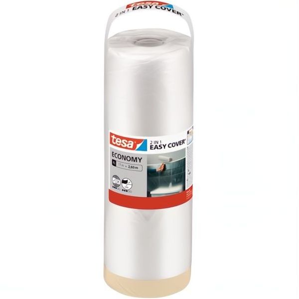 TESA TELO CON NASTRO PER MASCHERATURA EASY COVER MM1400X25MT