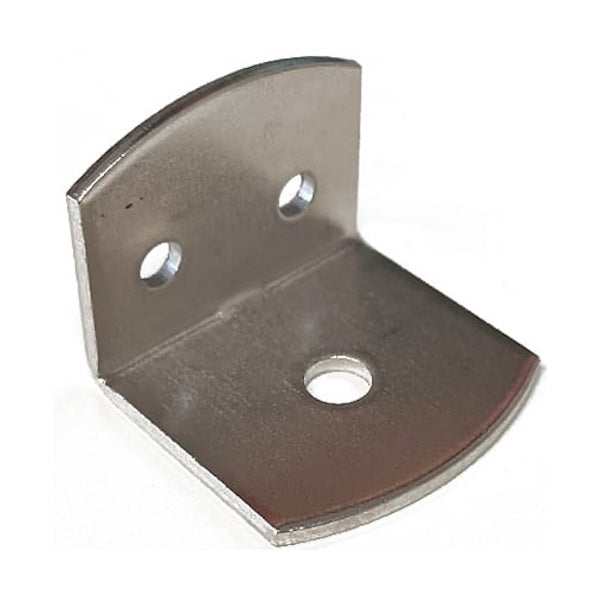 MINUTEX SQUADRETTE REGGIPIANI MM 30X25 ACCIAIO NICHELATO CONF.PZ4