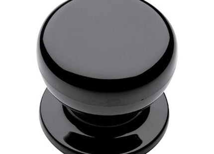 GHIDINI POMOLO TONDO PER PORTA PIPPO D.MM70 IN NYLON NERO