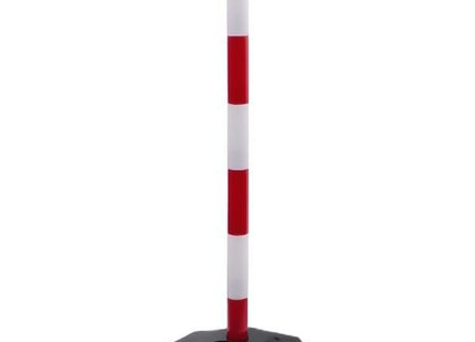 3G ITALIA COLONNINA IN PVC H.CM90 BIANCA/ROSSA F.2685 SENZA BASE