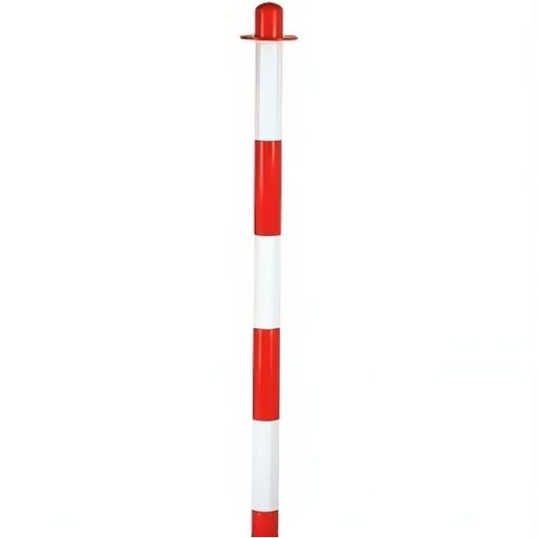 3G ITALIA COLONNINA IN PVC H.CM90 BIANCA/ROSSA F.2685 SENZA BASE