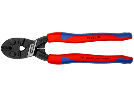 KNIPEX TRONCHESE A DOPPIA LEVA COBOLT BON MANICI IN BIMATERIALE MM200