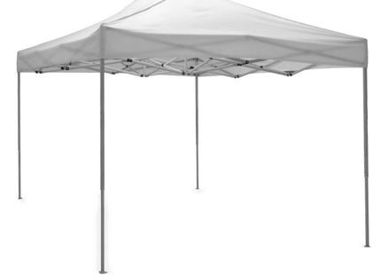 GAZEBO ALLUMINIO VERNICIATO MT3X3 H3,3MT CON PICCHETTI E CORDA KG18