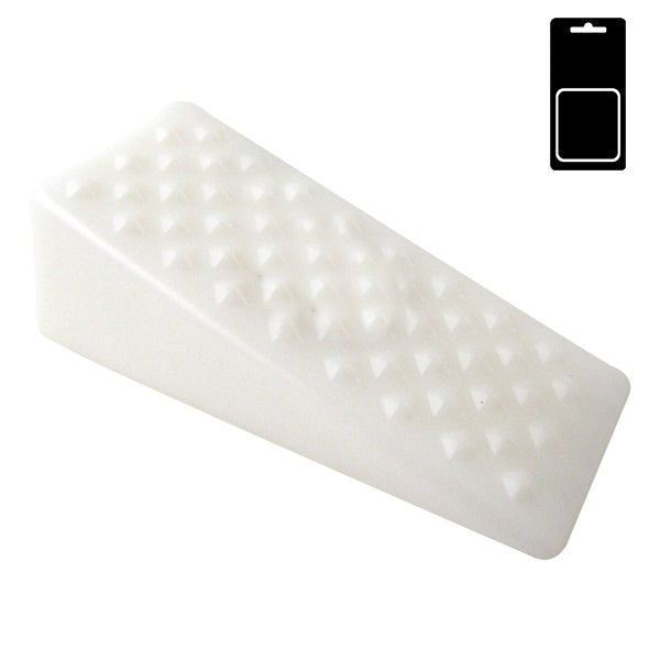 SODIFER CUNEO FERMAPORTE IN PLASTICA ADESIVO BIANCO BLISTER PZ6