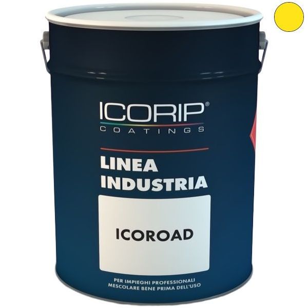 ICORIP ICOROAD PITTURA SPARTITRAFFICO GIALLO KG 5