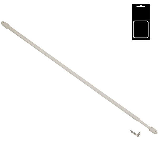 SODIFER BACCHETTE REGGITENDE TONDE PLASTIFICATE BIANCO CM50 CONF.PZ2*
