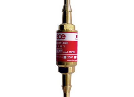 MUJELLI VALVOLA SAFE-GUARD-2 MV93-TT ACETILENE/GPL/H2