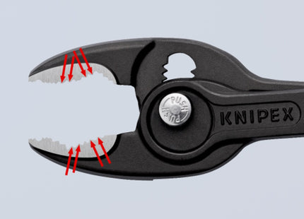 KNIPEX PINZA A PRESA FRONTALE TWINGRIP