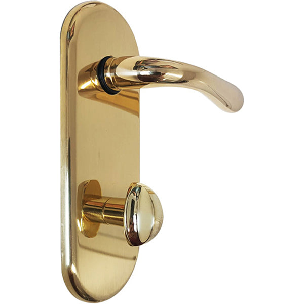 AZZI KIT GUARNITURA INTERNO PORTE CON POMOLO CILINDRO OTTONATO