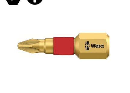 WERA INSERTO BIT 851/1 BDC PER VITI A CROCE PHILLIPS PH ATTACCO DA 1/4"