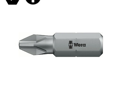WERA INSERTO BIT 851/1 Z PER VITI A CROCE PHILLIPS PH ATTACCO DA 1/4"