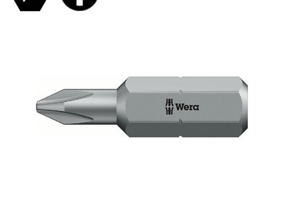 WERA INSERTO BIT 851/2 Z PER VITI A CROCE PHILLIPS PH ATTACCO DA 5/16"