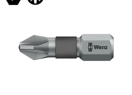 WERA INSERTO BIT 855/1 BTZ PER VITI A CROCE POZIDRIV PZ ATTACCO DA 1/4"