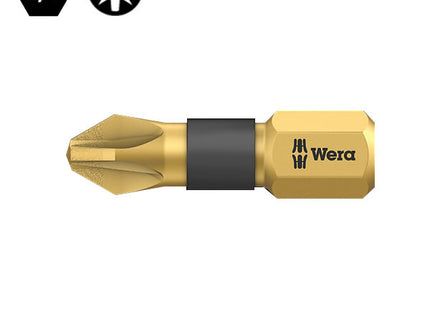 WERA INSERTO BIT 855/1 BDC PER VITI A CROCE POZIDRIV PZ ATTACCO DA 1/4"